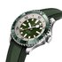 Breitling horloge met een kast in staal, met een wijzerplaat in het groen en een diameter van 44 mm - thumb