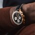 Breitling horloge met een kast in rosé goud, met een wijzerplaat in het zwart en een diameter van 43 mm - thumb