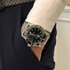 Breitling horloge met een kast in staal, met een wijzerplaat in het groen en een diameter van 46 mm - thumb