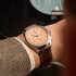 Breitling horloge met een kast in staal, met een wijzerplaat in het rosé en een diameter van 42 mm - thumb