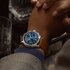 Breitling horloge met een kast in staal, met een wijzerplaat in het blauw en een diameter van 42 mm - thumb