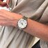 Breitling horloge met een kast in staal, met een wijzerplaat in het wit en een diameter van 36 mm - thumb