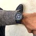 Breitling horloge met een kast in breitlight, met een wijzerplaat in het zwart en een diameter van 44 mm - thumb