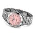 Breitling horloge met een kast in staal, met een wijzerplaat in het roze met briljant en een diameter van 32 mm - thumb