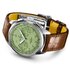 Breitling horloge met een kast in staal, met een wijzerplaat in het groen en een diameter van 40 mm - thumb