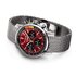 Breitling horloge met een kast in staal, met een wijzerplaat in het rood en een diameter van 41 mm - thumb