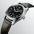 Longines horloge met een kast in staal, met een wijzerplaat in het zwart en een diameter van 40 mm - thumb