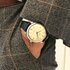 Omega horloge met een kast in staal, met een wijzerplaat in het zilver en een diameter van 40 mm - thumb