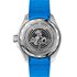Omega horloge met een kast in staal, met een wijzerplaat in het blauw en een diameter van 45.5 mm - thumb