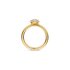 The Exclusive Collection verlovingsring in geel goud 18kt met ovalen diamant van 0,51 karaat als hoofdsteen omringd door briljanten van 0,20 karaat - thumb