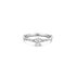 The Exclusive Collection verlovingsring in wit goud 18kt met ovalen diamant van 0,40 karaat als hoofdsteen omringd door briljanten van 0,15 karaat - thumb