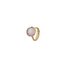Ole Lynggaard ring in geel goud 18kt met maansteen omringd door briljanten van 0,05 karaat - thumb
