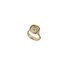 Ole Lynggaard ring in geel goud 18kt met quartz rutile omringd door briljanten van 0,05 karaat - thumb