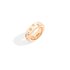 Pomellato ring in rosé goud 18kt met briljant van 0,50 karaat - thumb