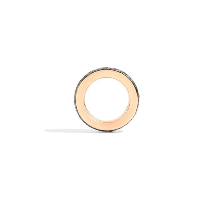 Pomellato ring in rosé goud 18kt met bruine briljant van 1,06 karaat