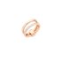 Pomellato ring in rosé goud 18kt met briljant van 0,40 karaat - thumb