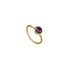 Marco Bicego ring in geel goud 18kt met amethist - thumb