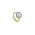 Marco Bicego ring in geel goud 18kt met topaas blauw - thumb