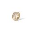 Marco Bicego ring in geel en wit goud 18kt met briljant van 0,10 karaat - thumb