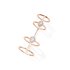 Messika ring in rosé goud 18kt met briljant van 0,20 karaat omringd door briljanten van 0,20 karaat - thumb