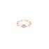 dinh van ring in rosé goud 18kt met briljant van 0,06 karaat - thumb