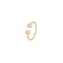 dinh van ring in geel goud 18kt met briljant van 0,14 karaat - thumb