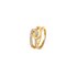 dinh van ring in geel goud 18kt met briljant van 0,23 karaat - thumb