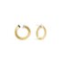 Marco Bicego oorringen in geel goud 18kt met briljant van 0,12 karaat - thumb