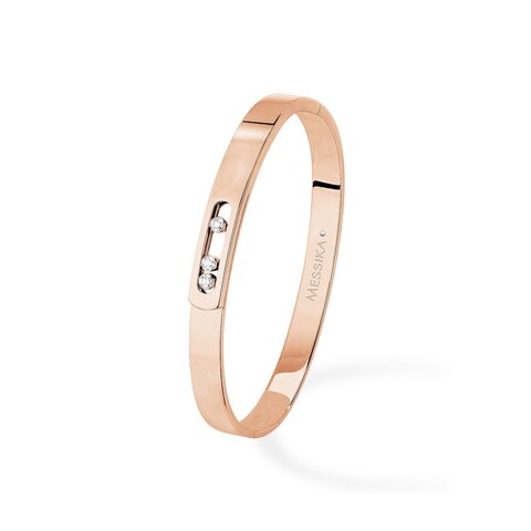 Messika armband in rosé goud 18kt met briljant van 0,15 karaat