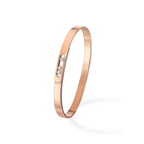 Messika armband in rosé goud 18kt met briljant van 0,12 karaat