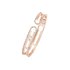 Messika armband in rosé goud 18kt met briljant van 0,99 karaat - thumb