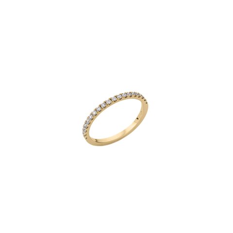 Atelier P. ring in geel goud 18kt met briljant van 0,27 karaat