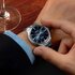 Seiko horloge met een kast in staal, met een wijzerplaat in het blauw en een diameter van 40.5 mm - thumb