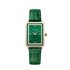 Balmain horloge met een kast in rosé verguld, met een wijzerplaat in het groen en een diameter van 25 x 33 mm - thumb