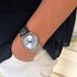 Tissot horloge met een kast in staal, met een wijzerplaat in het blauw en een diameter van 35 mm - thumb