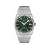 Tissot horloge met een kast in staal, met een wijzerplaat in het groen en een diameter van 40 mm - thumb
