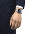 Tissot horloge met een kast in staal, met een wijzerplaat in het blauw en een diameter van 40 mm - thumb