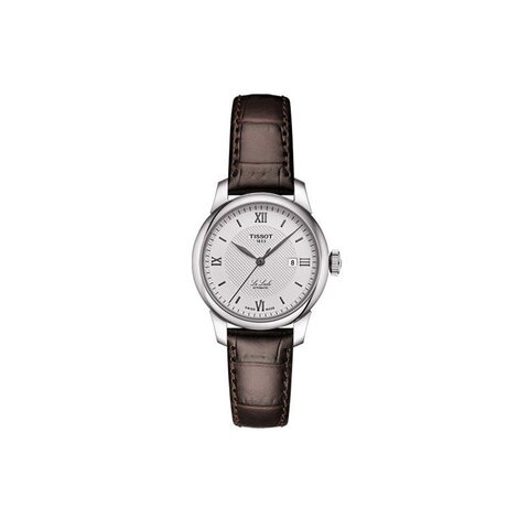 Tissot horloge met een kast in staal, met een wijzerplaat in het zilver en een diameter van 29 mm