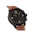 Tissot horloge met een kast in staal, met een wijzerplaat in het zwart en een diameter van 45 mm - thumb