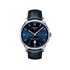 Tissot horloge met een kast in staal, met een wijzerplaat in het blauw en een diameter van 42 mm - thumb