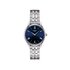 Tissot horloge met een kast in staal, met een wijzerplaat in het blauw en een diameter van 31 mm - thumb