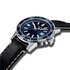 Tissot horloge met een kast in staal, met een wijzerplaat in het blauw en een diameter van 44 mm - thumb