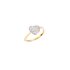 DoDo ring in geel goud 18kt met briljant van 0,24 karaat - thumb