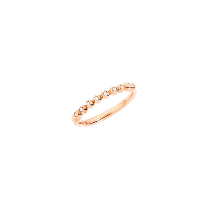 DoDo ring in rosé goud 9kt