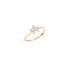 DoDo ring in geel goud 18kt met briljant van 0,08 karaat - thumb