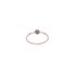 Burato Gioilelli ring in rosé goud 18kt met bruine briljant van 0,04 karaat - thumb