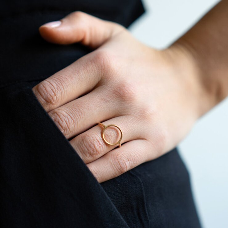 Burato Gioilelli ring in rosé goud 18kt