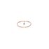 Burato Gioilelli ring in rosé goud 18kt met briljant van 0,05 karaat - thumb