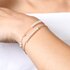 Burato Gioilelli armband in rosé goud 18kt met parels - thumb
