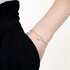 Burato Gioilelli armband in rosé goud 18kt met briljant van 0,02 karaat - thumb